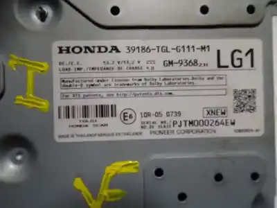 Автозапчастина б/у електронний модуль для honda civic lim.5 (fk) 1.0 vtec cat посилання на oem iam 39186tglg02  39186tglg111m1