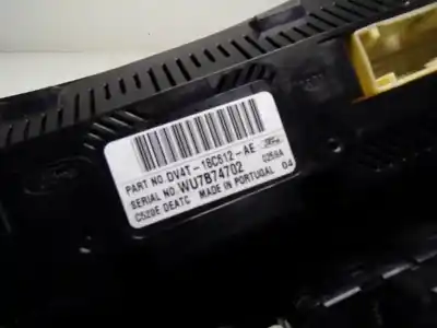 Second-hand car spare part climate control for ford kuga (cbs) 2.0 tdci cat oem iam references dv4t18c612ae dv4t18c612af dv4t18c612ae