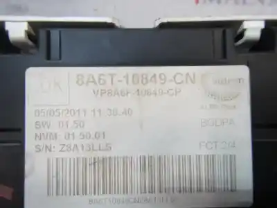 Gebrauchtes Autoersatzteil instrumententafel zum ford fiesta (cb1) 1.4 tdci cat oem-iam-referenzen 1786850  8a6t10849cn