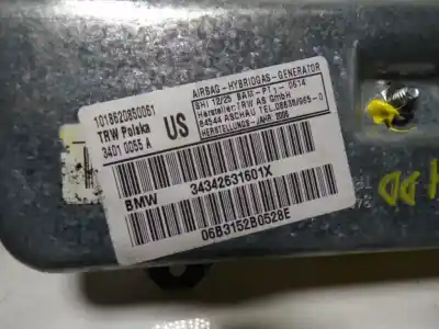 Second-hand car spare part front right side airbag for bmw x3 (e83) 2.0d oem iam references 72123426316  34010055a