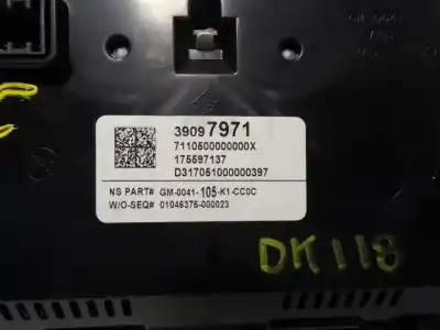 Автозапчасти б/у приборная доска за opel astra k lim. 5türig dynamic ссылки oem iam 39077977  39097971