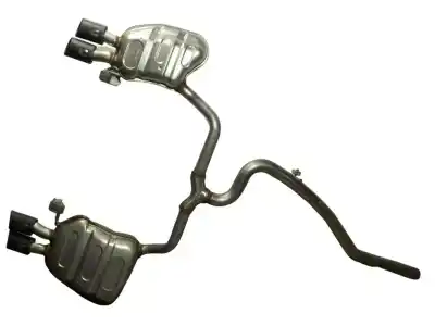 Peça sobressalente para automóvel em segunda mão escapamento traseiro por cupra leon sportstourer (kl8) vz 2.0 tsi 4drive referências oem iam 5fe253609ag 5fe253609af 5wa253611f