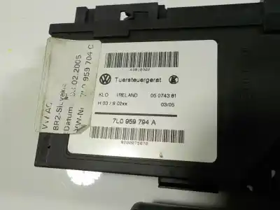 Second-hand car spare part rear right window motor for porsche cayenne (typ 9pa) 3.2 v6 cat oem iam references 95562470400  7l0959794a