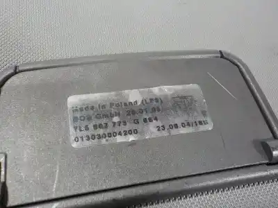Second-hand car spare part parcel shelf for porsche cayenne (typ 9pa) 3.2 v6 cat oem iam references 955551773049et  7l5867773g