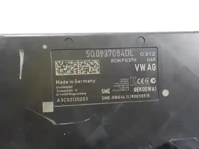 Gebrauchtes Autoersatzteil elektronisches modul zum audi a1 sportback (gba) 1.0 tfsi oem-iam-referenzen 5q0937084dl 5q0937084dh 5q0937084dl