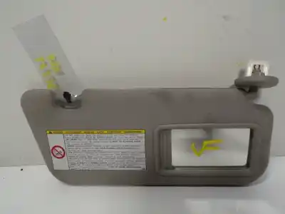 Second-hand car spare part right sunshade for lexus ct 1.8 16v cat (híbrido) oem iam references 7431076050b0