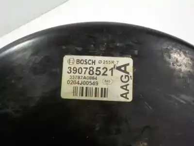 Second-hand car spare part brake servo for opel corsa d (s07) 1.4 (l08 l68) oem iam references 39086987 0204j00549 39078521