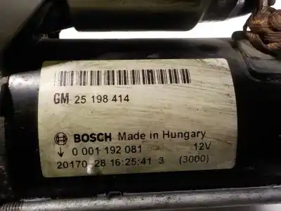 Автозапчасти б/у двигатель запускается за opel corsa d (s07) 1.4 (l08 l68) ссылки oem iam 25198414  25198414