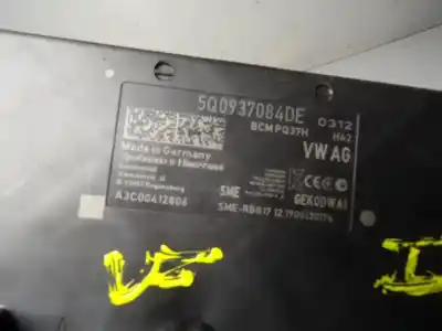 Tweedehands auto-onderdeel elektronische module voor audi a1 sportback (gba) 1.5 16v tsi act oem iam-referenties 5q0937084de  5q0917084de