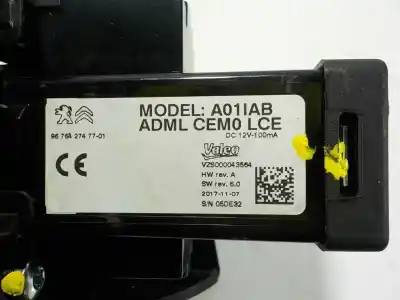 Second-hand car spare part ignition switch for ds 5 1.6 blue-hdi fap oem iam references 96764274zd  9676427477