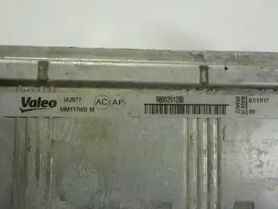 Peça sobressalente para automóvel em segunda mão intercooler por ds 5 1.6 blue-hdi fap referências oem iam 9800291280  9800291280