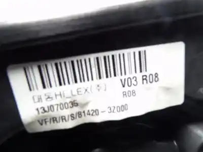 Автозапчасти б/у задний правый стеклорегулятор за hyundai i40 i (vf) 1.7 crdi ссылки oem iam 834813z000  13j070035