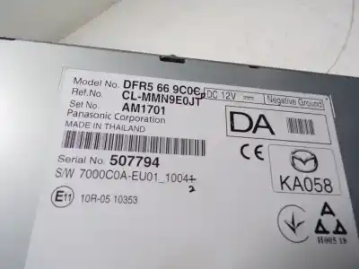 Автозапчастина б/у аудіо система / радіо cd для mazda cx-30 1.8 diesel посилання на oem iam   dfr5669c0