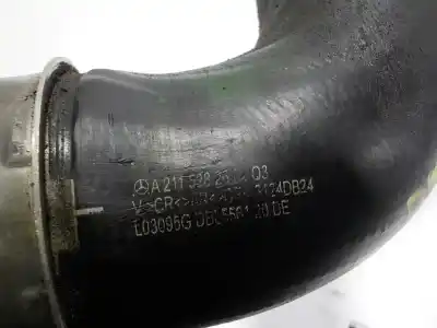 Second-hand car spare part intercooler pipe for mercedes clase cls (w219) 3.0 cdi cat oem iam references a2115282682  a2115282582