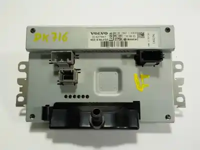 Second-hand car spare part multifunction display for volvo v40 1.6 diesel cat oem iam references 36001984  31427007