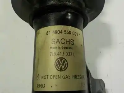 Автозапчастина б/у передній правий амортизатор для volkswagen touareg (7la, 7l6, 7l7) 2.5 r5 tdi посилання на oem iam 7l6413032l 814904558091 7l6413032l