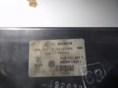 Автозапчастина б/у електро вентилятор для volkswagen touareg (7la, 7l6, 7l7) 2.5 r5 tdi посилання на oem iam 7l0121207d 0130303293 0130303292