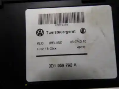 Автозапчастина б/у двигатель переднього правого скла для volkswagen touareg (7la, 7l6, 7l7) 2.5 r5 tdi посилання на oem iam 7l0959702h 0130821765 3d1959792a