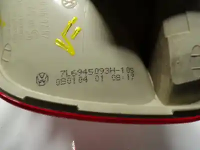 Автозапчастина б/у внутрішній лівий задній ліхар для volkswagen touareg (7la, 7l6, 7l7) 2.5 r5 tdi посилання на oem iam 7l6945093r 080104 7l6945093h