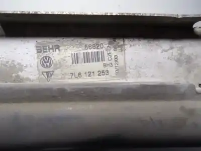 Автозапчастина б/у водяний радіатор для volkswagen touareg (7la, 7l6, 7l7) 2.5 r5 tdi посилання на oem iam 7l6121253c  7l6121253