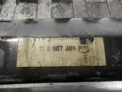 İkinci el araba yedek parçası arka tampon güçlendirmesi için volkswagen touareg (7la, 7l6, 7l7) 2.5 r5 tdi oem iam referansları 7l6807309t  7l6807309h