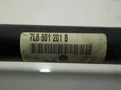 Автозапчастина б/у трансмісія задня права для volkswagen touareg (7la, 7l6, 7l7) 2.5 r5 tdi посилання на oem iam 7l6501201d  7l6501201b