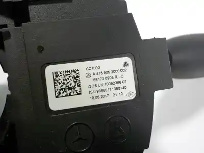 Second-hand car spare part indicator switch for mercedes-benz citan (w415) furgon 1.5 cdi cat oem iam references a4159052000  a4159052000