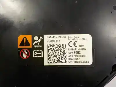 Автозапчастина б/у передня права бічна подушка безпеки для opel corsa d (s07) 1.4 (l08 l68) посилання на oem iam 96853002  96853002
