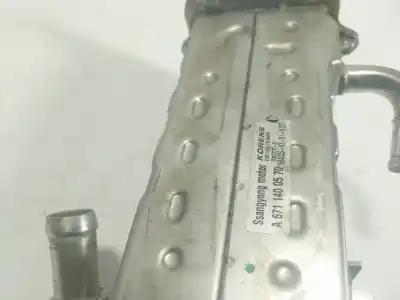 Pezzo di ricambio per auto di seconda mano raffreddatore egr per ssangyong rodius ii 2.0 xdi riferimenti oem iam   a6711400570