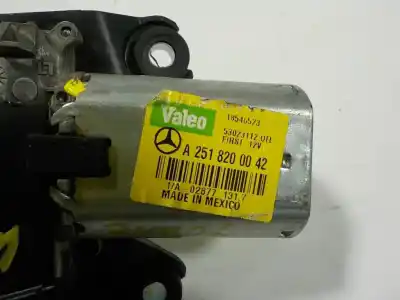 Автозапчастина б/у двигатель заднього склоочисника для mercedes-benz clase r (w251) 3.0 cdi cat посилання на oem iam a2518200042  a2518200042