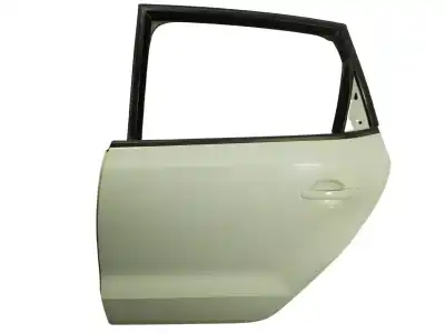 Second-hand car spare part rear left door for volkswagen polo v (6r1, 6c1) 1.4 tdi oem iam references   6r4833055j