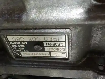 Peça sobressalente para automóvel em segunda mão caixa de velocidades por porsche cayenne (typ 9pa) 4.5 v8 cat referências oem iam 95530001123 95534104001 glf