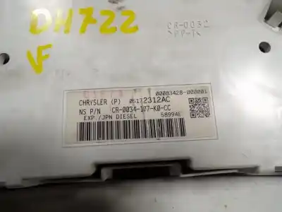 Recambio de automóvil de segunda mano de cuadro instrumentos para jeep commander 3.0 v6 crd limited referencias oem iam 5172312ab  05172312ac