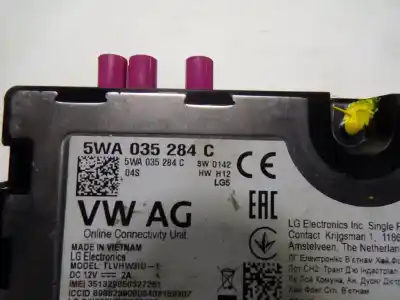 Second-hand car spare part electronic module for cupra leon kl8 vz 2.0 tsi oem iam references 5wa035284c  5wa035284c