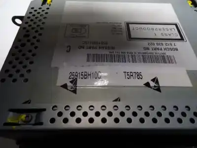 İkinci el araba yedek parçası ses sistemi / radyo cd için nissan qashqai (j10) 1.6 16v cat oem iam referansları 25915bh10c  25915bh10c