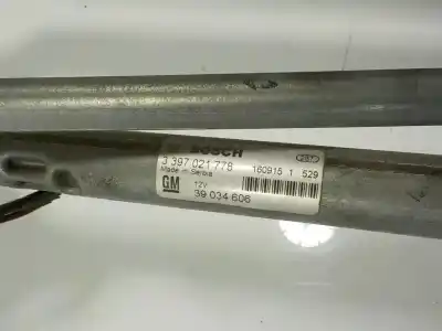 Автозапчасти б/у мотор переднего стеклоочистителя за opel astra k (b16) 1.6 cdti (68) ссылки oem iam 39034606  3397021778