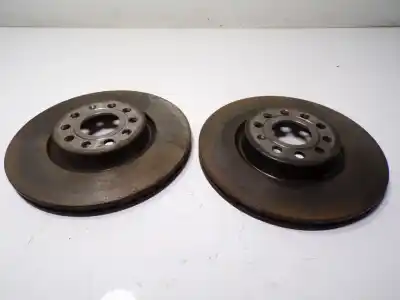 Peça sobressalente para automóvel em segunda mão disco de travão dianteiro por volkswagen eos (1f7) 2.0 tdi referências oem iam 5q0615301f