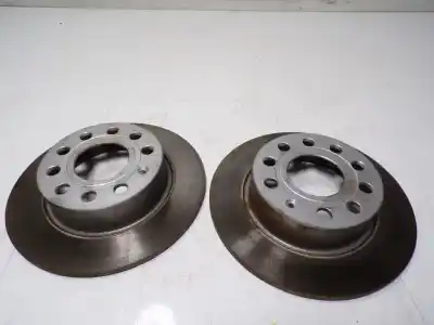 Peça sobressalente para automóvel em segunda mão disco de travão traseiro por volkswagen eos (1f7) 2.0 tdi referências oem iam 1k0615601k