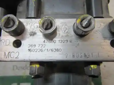 Peça sobressalente para automóvel em segunda mão abs por dacia sandero stepway referências oem iam 476609404r  476601203r
