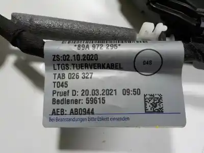 Автозапчастина б/у замок передніх дверей лівий для audi q4 e-tron aq4e f4bac3 посилання на oem iam 5tb837015c  5tb837015c