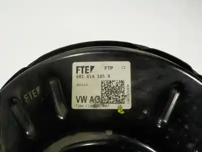 Second-hand car spare part brake servo for skoda rapid spaceback (nh1) 1.6 tdi oem iam references 6r1614106k  6r1614105r
