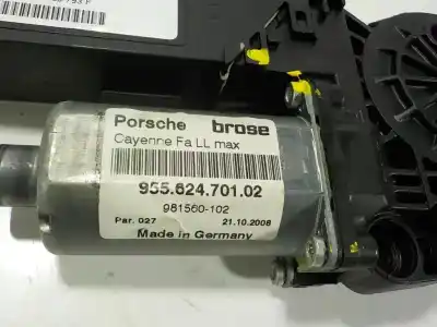 Автозапчастина б/у двигатель переднього ліва вікна для porsche cayenne (typ 9pa) 4.5 v8 cat посилання на oem iam 95562470102  95562470102