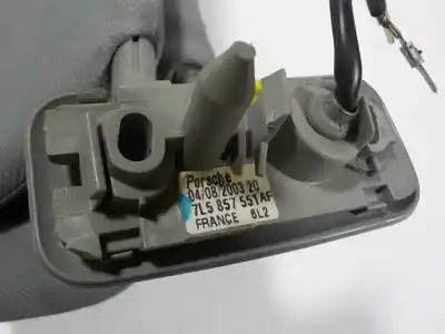 Peça sobressalente para automóvel em segunda mão pára-sol esquerdo por porsche cayenne (typ 9pa) 4.5 v8 cat referências oem iam 955731135026l2  7l5857551af