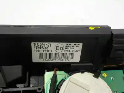 Pezzo di ricambio per auto di seconda mano lampada interna per porsche cayenne (typ 9pa) 4.5 v8 cat riferimenti oem iam 95563205100 95561325000 7l5951171