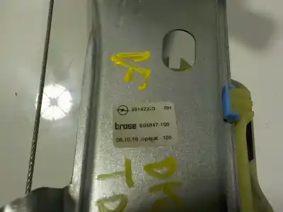 Автозапчасти б/у задний правый стеклорегулятор за opel astra k lim. 5türig 1.2 ссылки oem iam 39142320  39142320