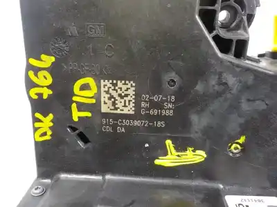 Автозапчасти б/у замок задней правой двери за opel astra k lim. 5türig 1.0 12v ссылки oem iam 13596956  915c303907218s