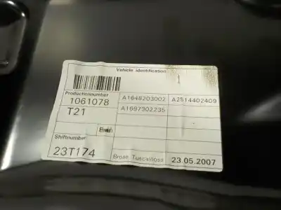 Автозапчасти б/у задний правый стеклорегулятор за mercedes-benz clase r (w251) 3.0 cdi cat ссылки oem iam a2517303379  a1697302235