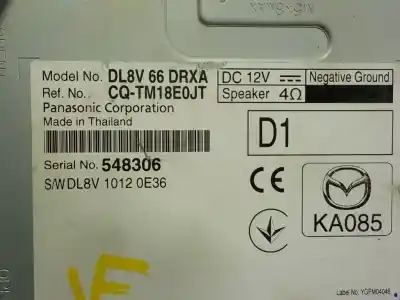 Автозапчастина б/у електронний модуль для mazda cx-3 2.0 16v cat посилання на oem iam   cqtm18e0jt