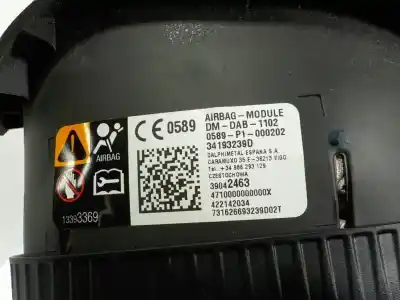 Автозапчастина б/у передня ліва подушка безопасности для opel astra k (b16) 1.6 cdti (68) посилання на oem iam 39042463  39042463