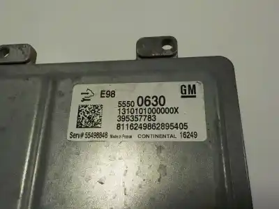 Автозапчастина б/у ебу контролер двигуна для opel astra k (b16) 1.6 cdti (68) посилання на oem iam 55498848  55500630